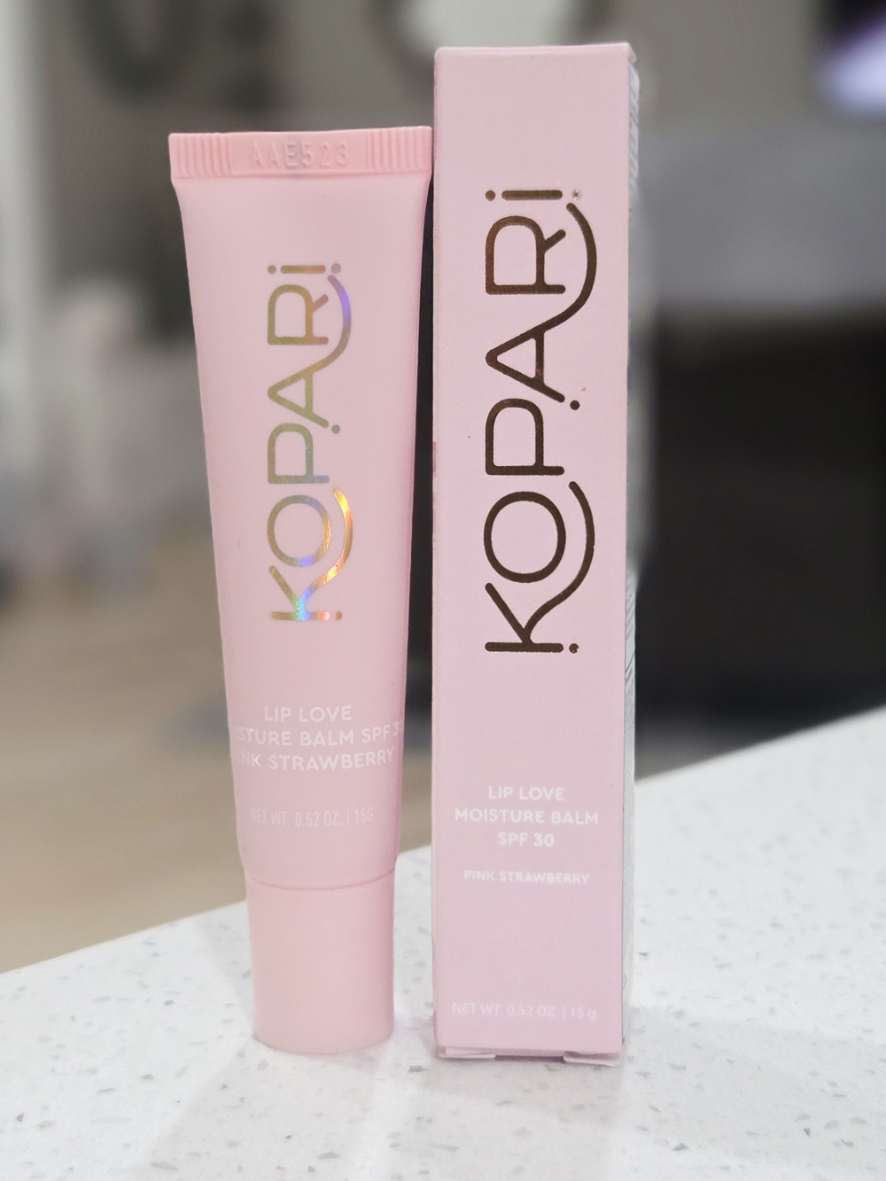 Kopari Lip Love Moisture Balm SPF 30 - Pink Strawberry